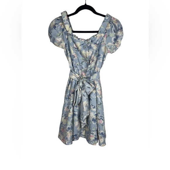LIZ LISA Dresses & Skirts - Liz Lisa Blue Floral Dress
